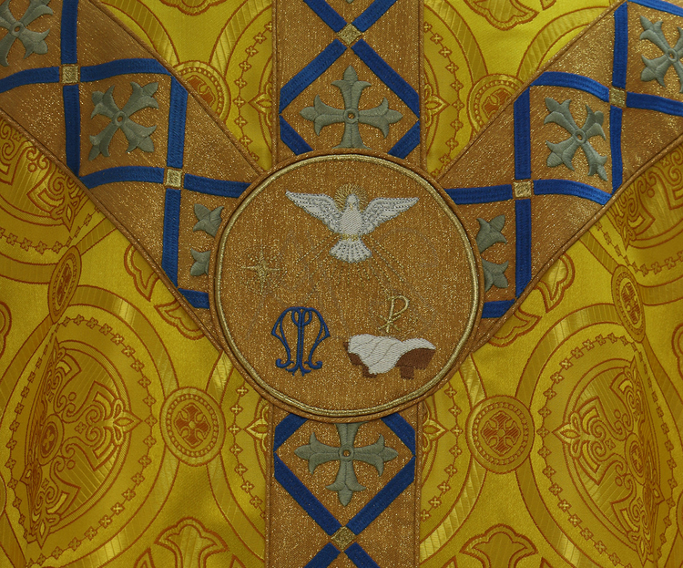 Chasuble semi gothique "Noël" GY475-G8
