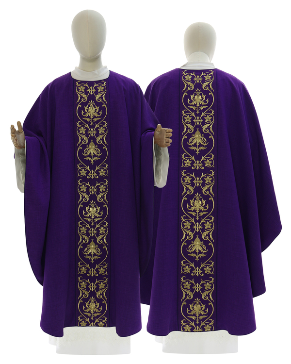 Chasuble gothique G674-F27