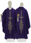 Casulla gótica "Adviento" 527-F