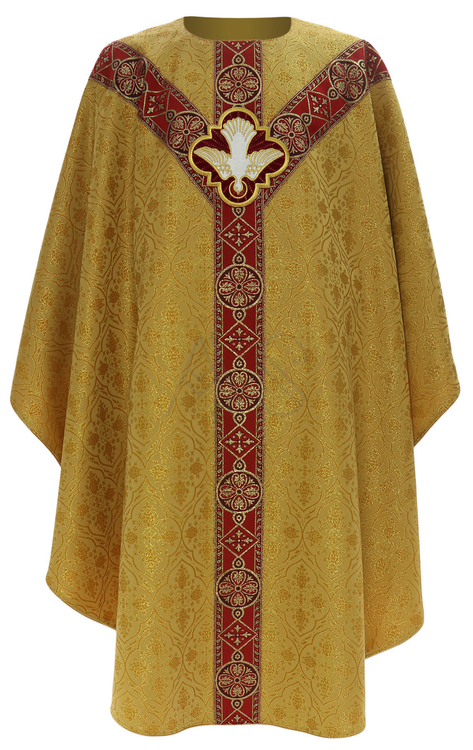 Chasuble semi-gothique "Saint Esprit" GY212-GC16