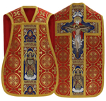 Casulla romana "Santísima Trinidad" R778-8