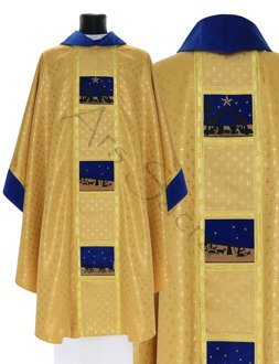Casulla gótica "Pascua" 759-AGN61g