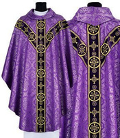 Chasuble semi-gothique Y579-AF14g