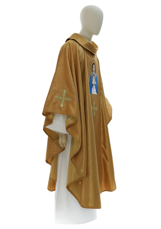Gothic Chasuble "Saint Kateri Tekakwitha" 429-G63g