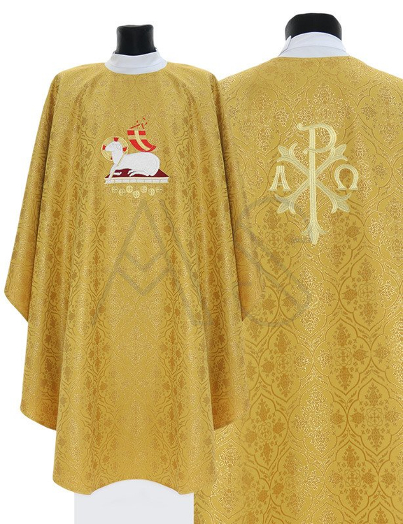 Casulla gótica "Cordero de Dios" G705-G16