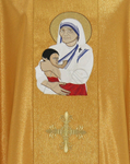 Gotische Kasel "St. Mutter Teresa von Kalkutta" 433-G63g