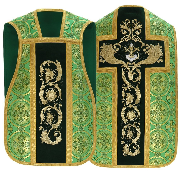 Roman chasuble "Sacramental bread" R787-AZ8