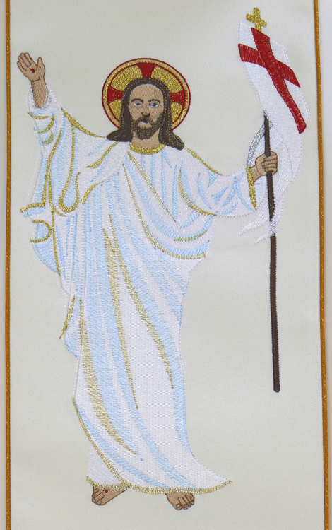 Casula gotica "Gesù Risorto" 891-A25