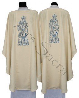 Chasuble gothique mariale  G608-K27