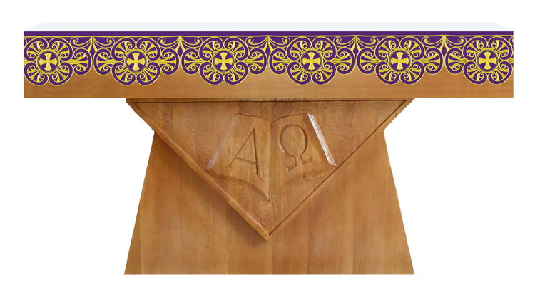 Mantel de altar bordado OBR-45