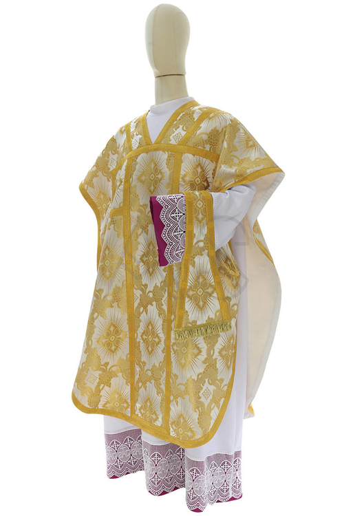Chasuble en soie "Saint Philippe Neri" F068-K9