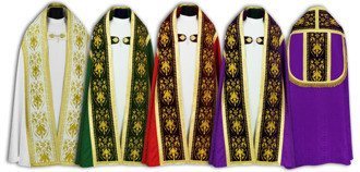 Set de 4 chapes romaines SET-KT557-A25