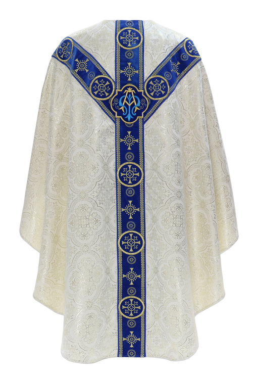 Chasuble semi-gothique mariale GY579-A14