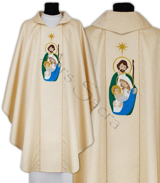 Chasuble gothique "Noël" 612-G54