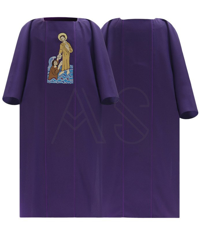 Dalmatique gothique "Saint Pierre „Lord, save me!" D656-F