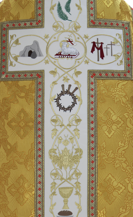 Chasuble romaine "Semaine Sainte" R930-GK9