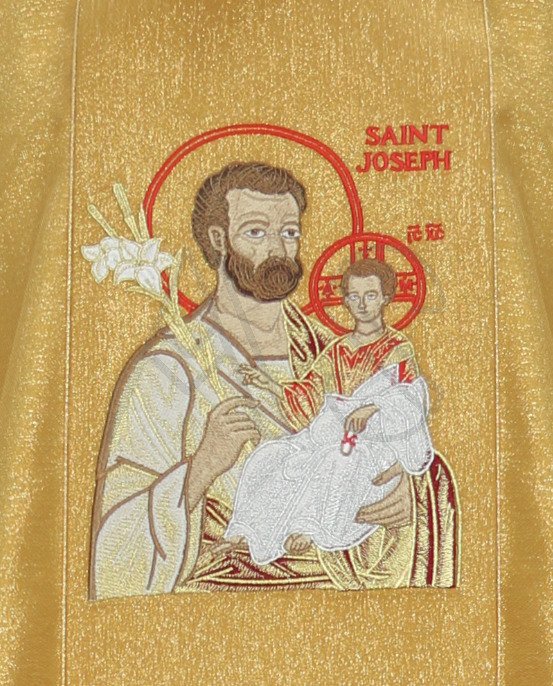 Casulla gótica "Santa José de Nazaret" 432-G63g