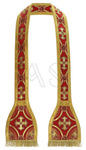 Chasuble romaine "Coeur de Jésus, Marie, Joseph" R822-AC8