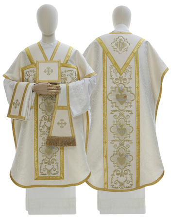 Kasel "St. Philip Neri" "Herz von Jesus, Maria, Josef" F822-A25