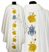 Marian Gothic Chasuble - in stock, shipping in 24h