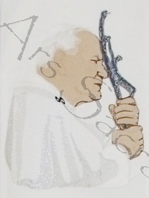Stola gotica "Giovanni Paolo II" SH28-B