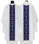 Casulla gótica mariana 561-BN25
