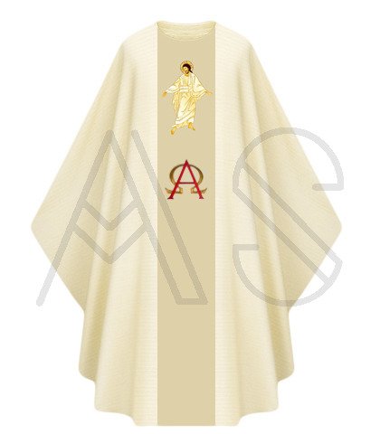 Casulla gótica "Jesús Resucita" G444-AK