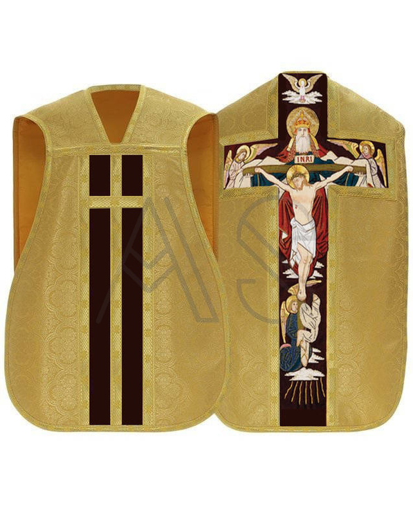 Roman chasuble "Holy Trinity" R843-AZ25	