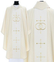 Chasuble gothique "Mariage" 631-GK54g