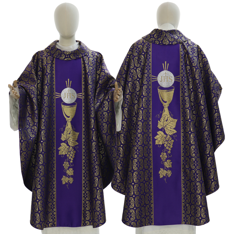 Casula gotica "Croce con spighe di grano"