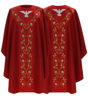 Gothic Chasuble "Holy Spirit" G653-C25