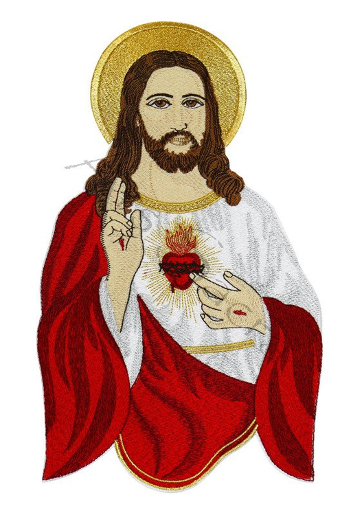 Casulla gótica "Heart of Jesus" 731-B