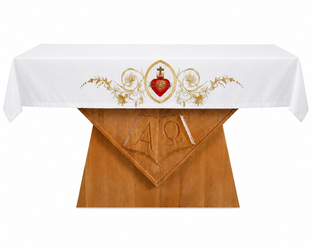 Nappe d'autel "Cœur de Jésus"