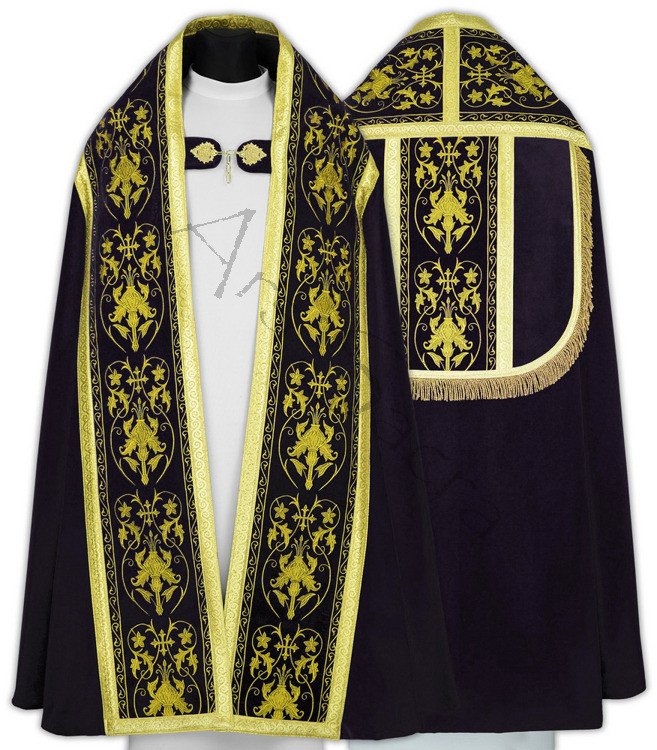 kT557-ACZA Piviale Romano