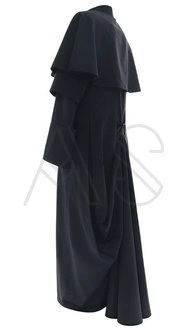 Choir cassock with double sleeves CASS-T