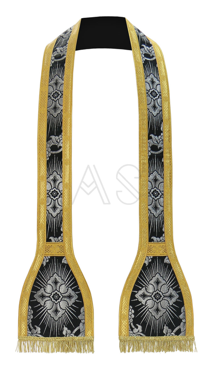 Casulla romana "Corazón de Jesús, María, José" R822-ACZ9