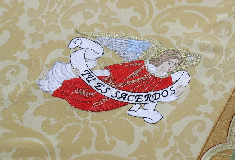 Casulla gótica "Jesús el sacerdote" 458-GG26