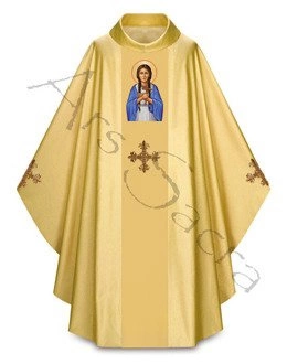 Gothic Chasuble "Saint Kateri Tekakwitha" 429-G63g