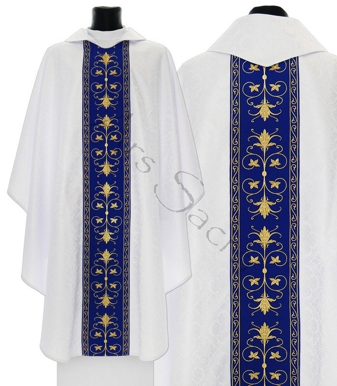 Chasuble gothique mariale 561-BN25