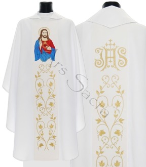 Ornat gotycki "Serce Jezusa" 732-B