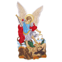 Applique brodée "Saint Archangol Michael"