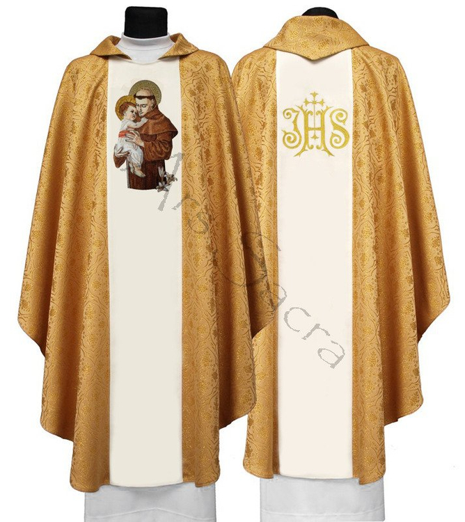 Ornat gotycki "Święty Antoni z Padwy" 416-C25