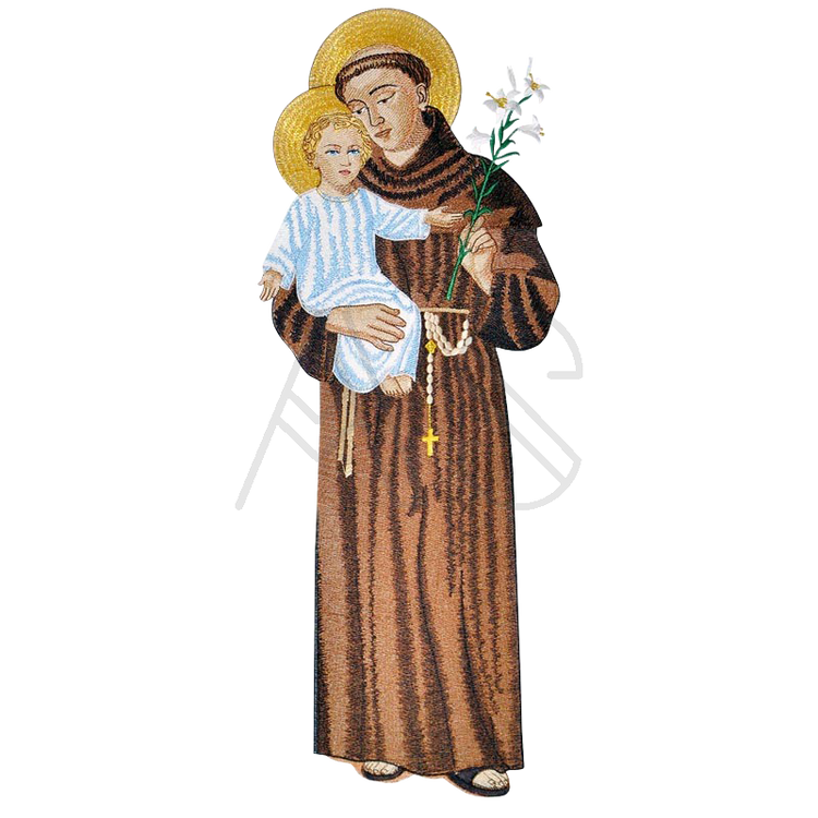 Embroidered Applique "Saint Antoni"