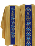 Casulla gótica G765-GN61