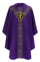 Semi Gothic Chasuble "Alfa & Omega" Y211-F25