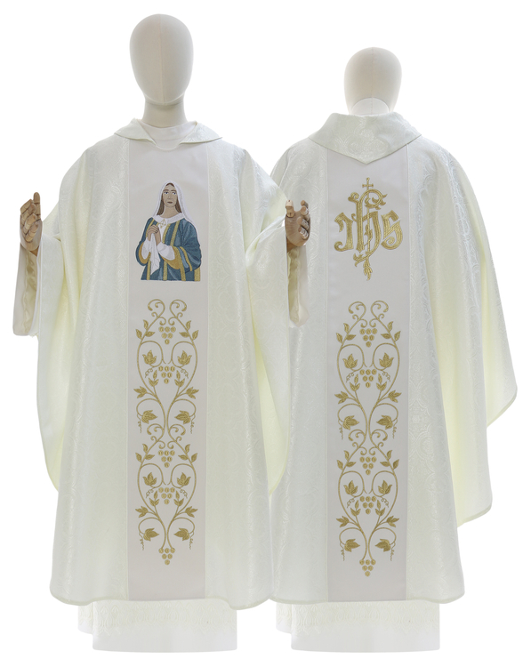 Casulla gótica "Santa Mónica" 499-25