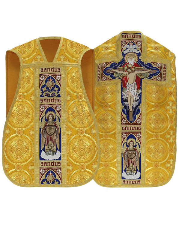 Chasuble romaine "Sainte Trinité" R778-8