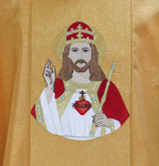 Gothic Chasuble "Christ the King" 839-G63g