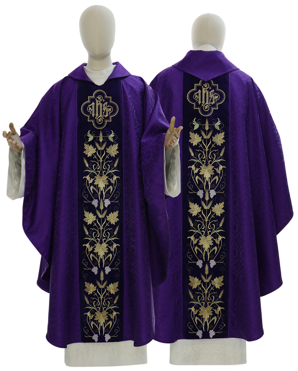 Gothic Chasuble "IHS" 857-A25