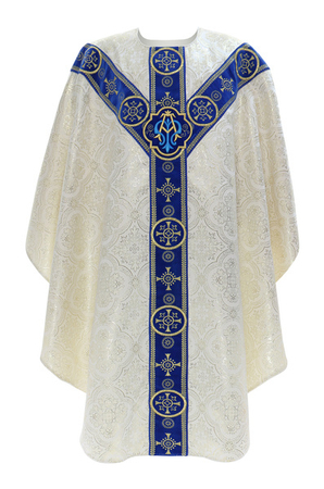 Marian Semi Gothic Chasuble GY579-A14